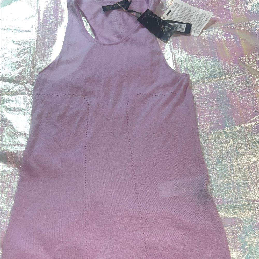 Versace Lavender Muscle Tee